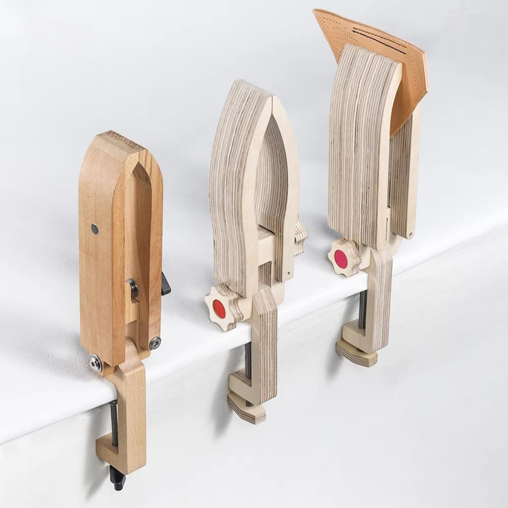 Leatherwork Pony - 革製テーブルデスクトップレースステッチ縫製ポニー馬クランプ手作り縫製ツール革工芸ツール革工具