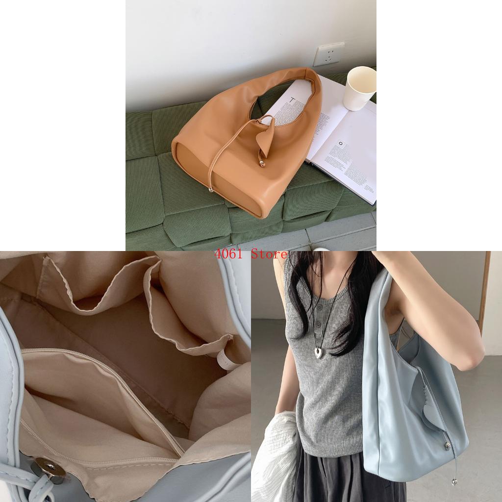 Leather Work Duffle - 快適なショルダーストラップ付きの実用的なPUハンドバッグ大容量カジュアルバッグ