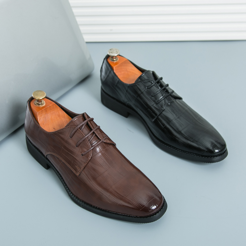 男性用レザーシューズ,カジュアルシューズ,オックスフォード, - Leather Work Oxfords のレビューと価格