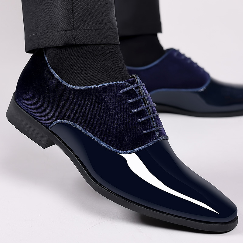 メンズレザーレースアップシューズ,フォーマルフォーマルシュー - Leather Work Oxfords のレビューと価格