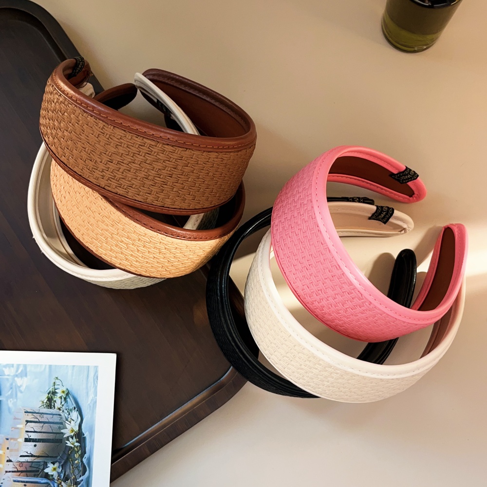 新 2025 レトロ Pu レザーヘアバンドワイドターバンノ - Leatherwork Pony のレビューと価格