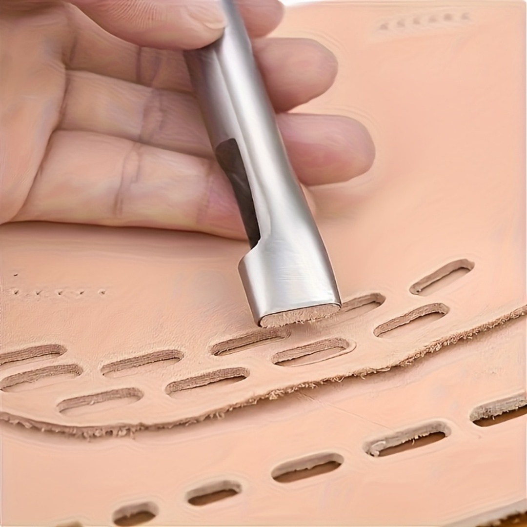 5個入り レザー用オーバルホールパンチャー 長方形穴あけパン - Leatherwork Punching Tool のレビューと価格