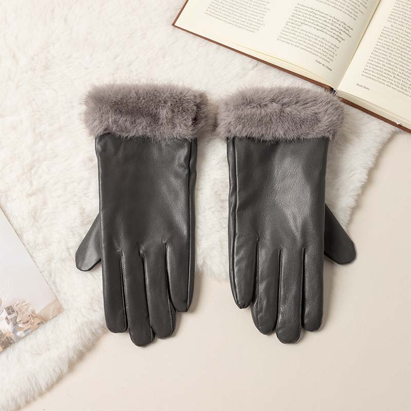 マオコウレザーグローブ PUレザー レディース 冬用サイクリ - Leather Work Winter Gloves のレビューと価格