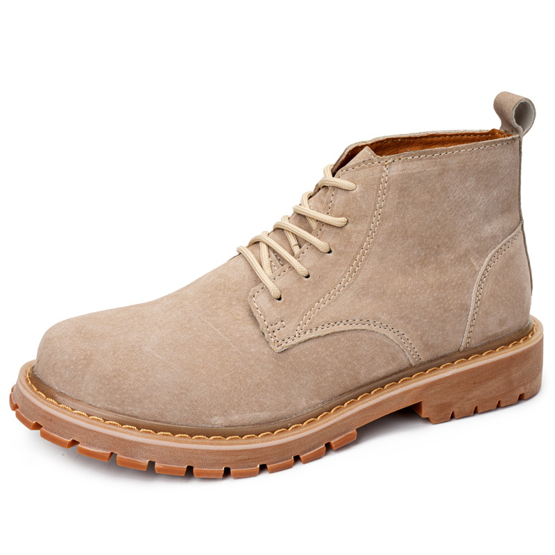 VIPOL 英国風デザートブーツ、スエードウィンターメンズブ - Leather Work Oxfords のレビューと価格