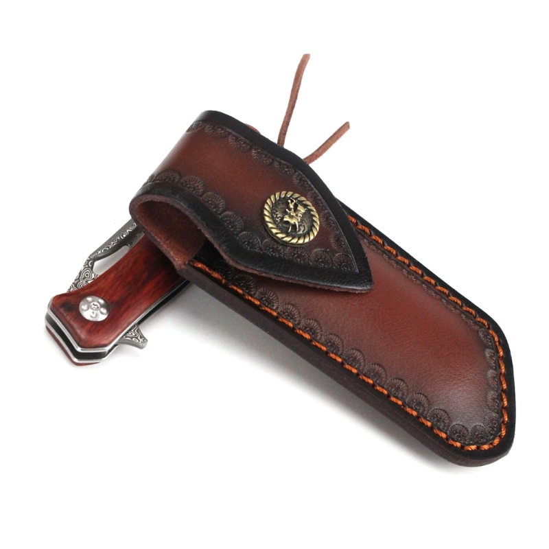 ポケットナイフ、小型折りたたみシース、ナイフカバー、ツールポ - Leatherwork Roller のレビューと価格