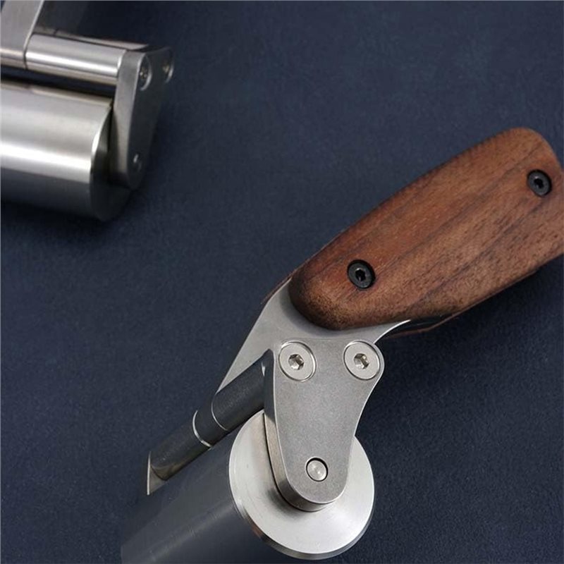 ABYN傾斜ローラー、幅60mm - DIY用革ローラーハン - Leatherwork Roller のレビューと価格